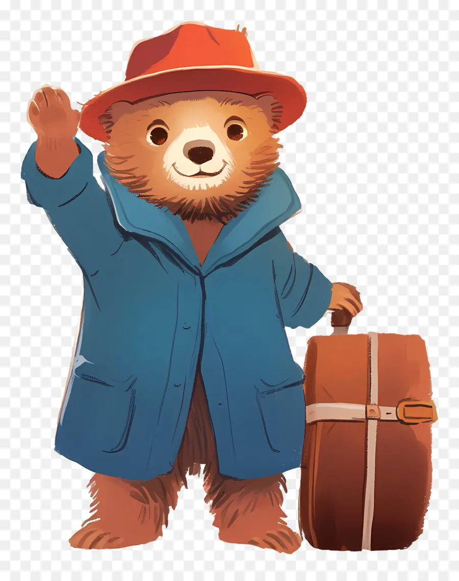 Paddington，Urso De Desenho Animado PNG