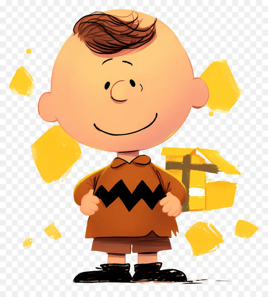 Charlie Brown，Personagem De Desenho Animado PNG