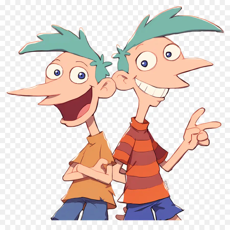 Phineas Flynn，Personagens De Desenhos Animados PNG