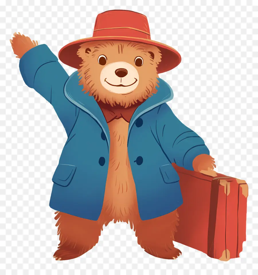 Paddington，Urso De Desenho Animado PNG