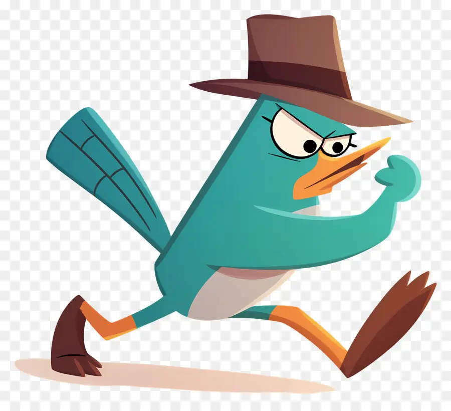 Perry O Ornitorrinco，Ornitorrinco Azul PNG