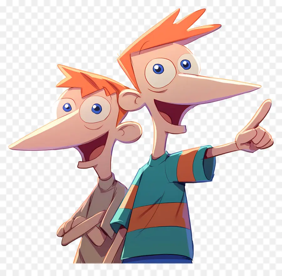 Phineas Flynn，Meninos PNG