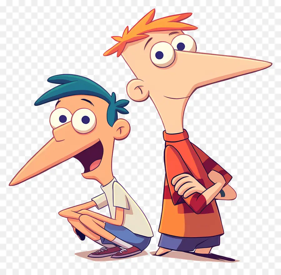 Phineas Flynn，Meninos Dos Desenhos Animados PNG