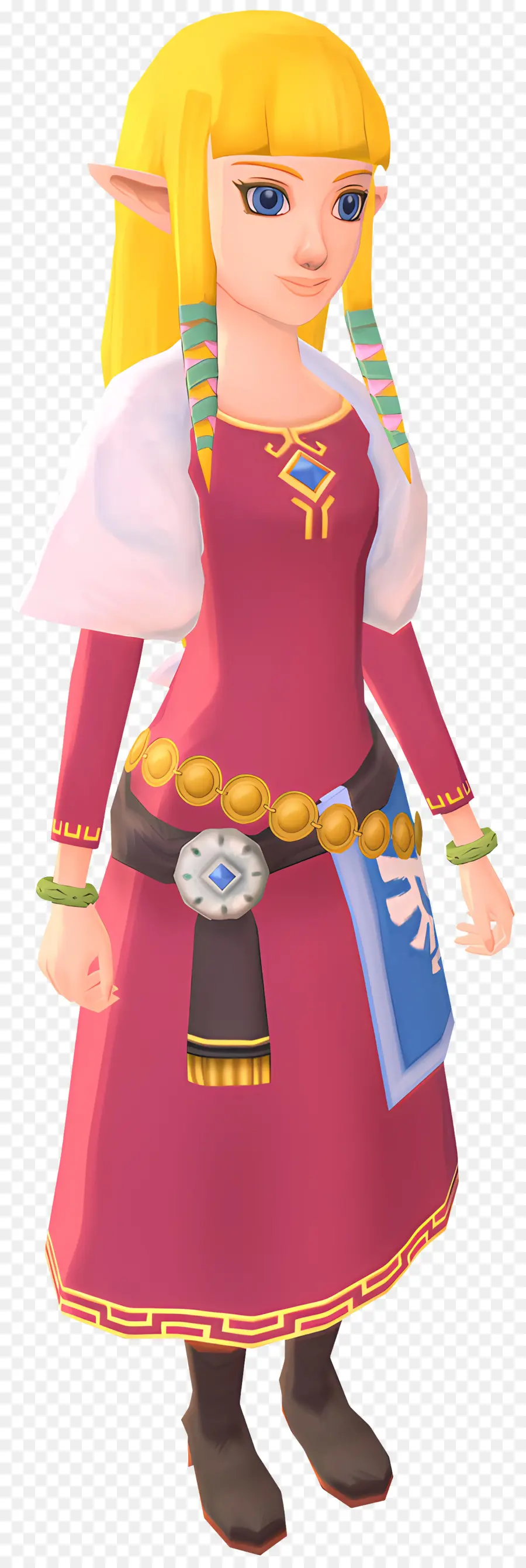 Princesa Zelda，Personagem Animado PNG