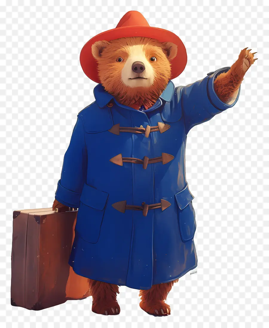 Paddington，Urso De Desenho Animado PNG