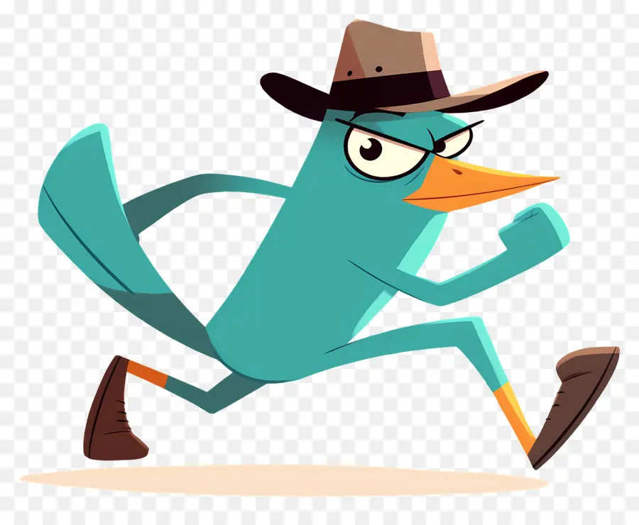 Perry O Ornitorrinco，Agente Platypus Em Ação PNG