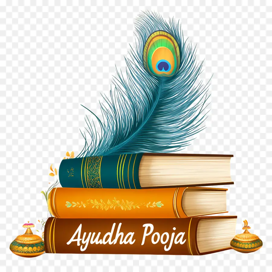 Ayudha Pooja，Livros Com Pena PNG