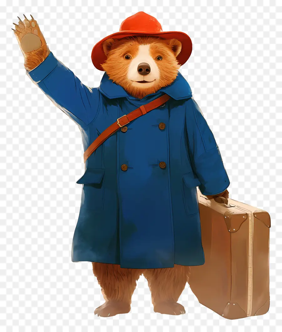 Paddington，Urso De Desenho Animado PNG