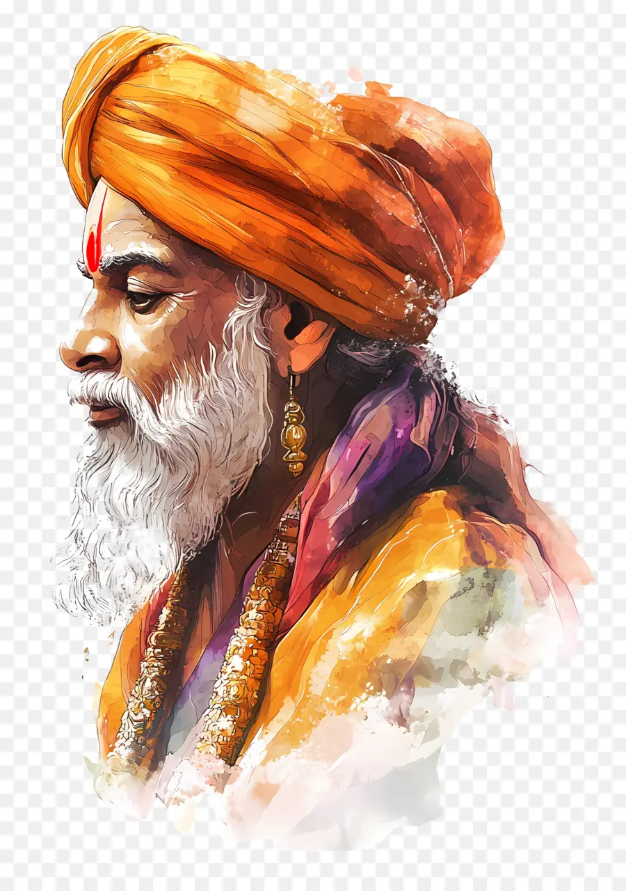 Guru Nanak Jayanti，Velho Sábio PNG