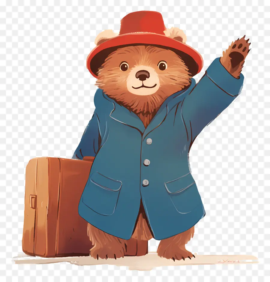 Paddington，Urso De Desenho Animado PNG