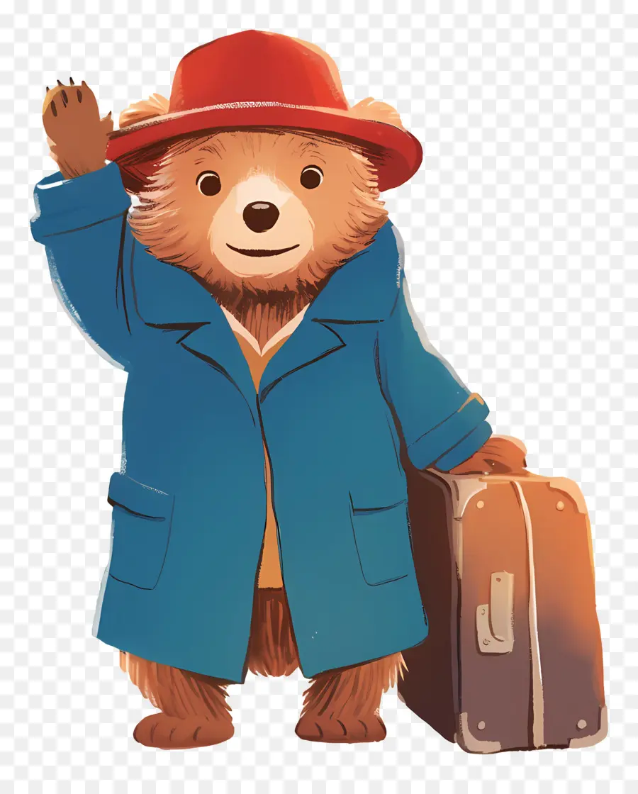 Paddington，Urso De Desenho Animado PNG