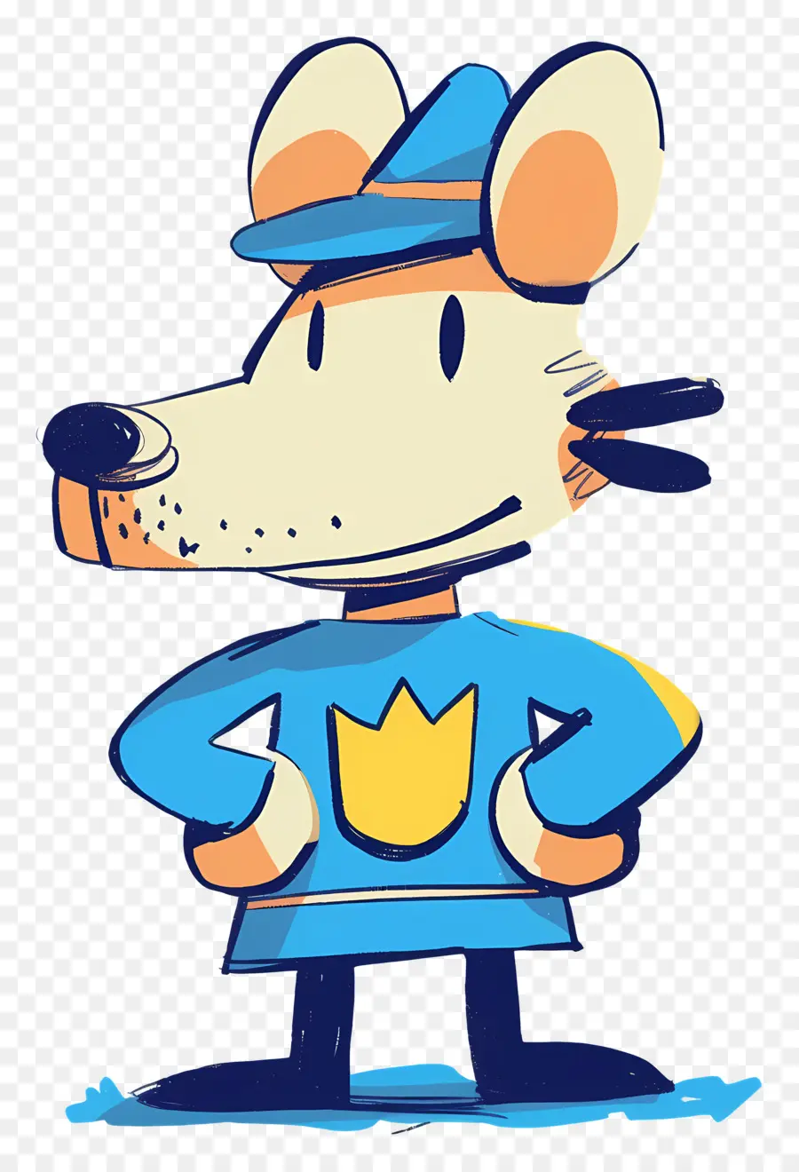 Homem Cachorro，Rato De Desenho Animado PNG