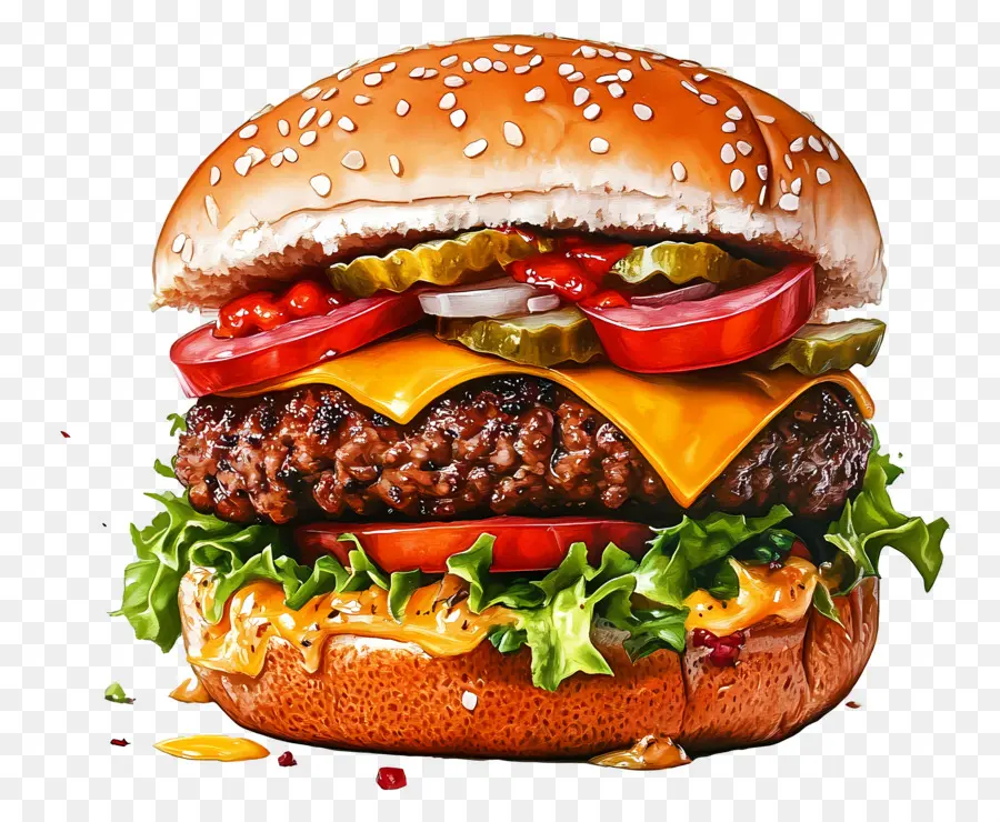 Hambúrguer De Carne，X Burger PNG