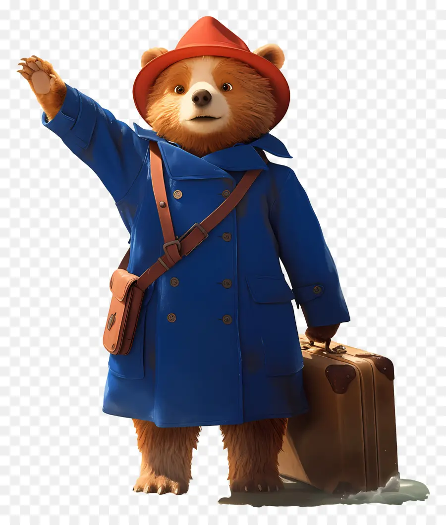 Paddington，Urso De Desenho Animado PNG