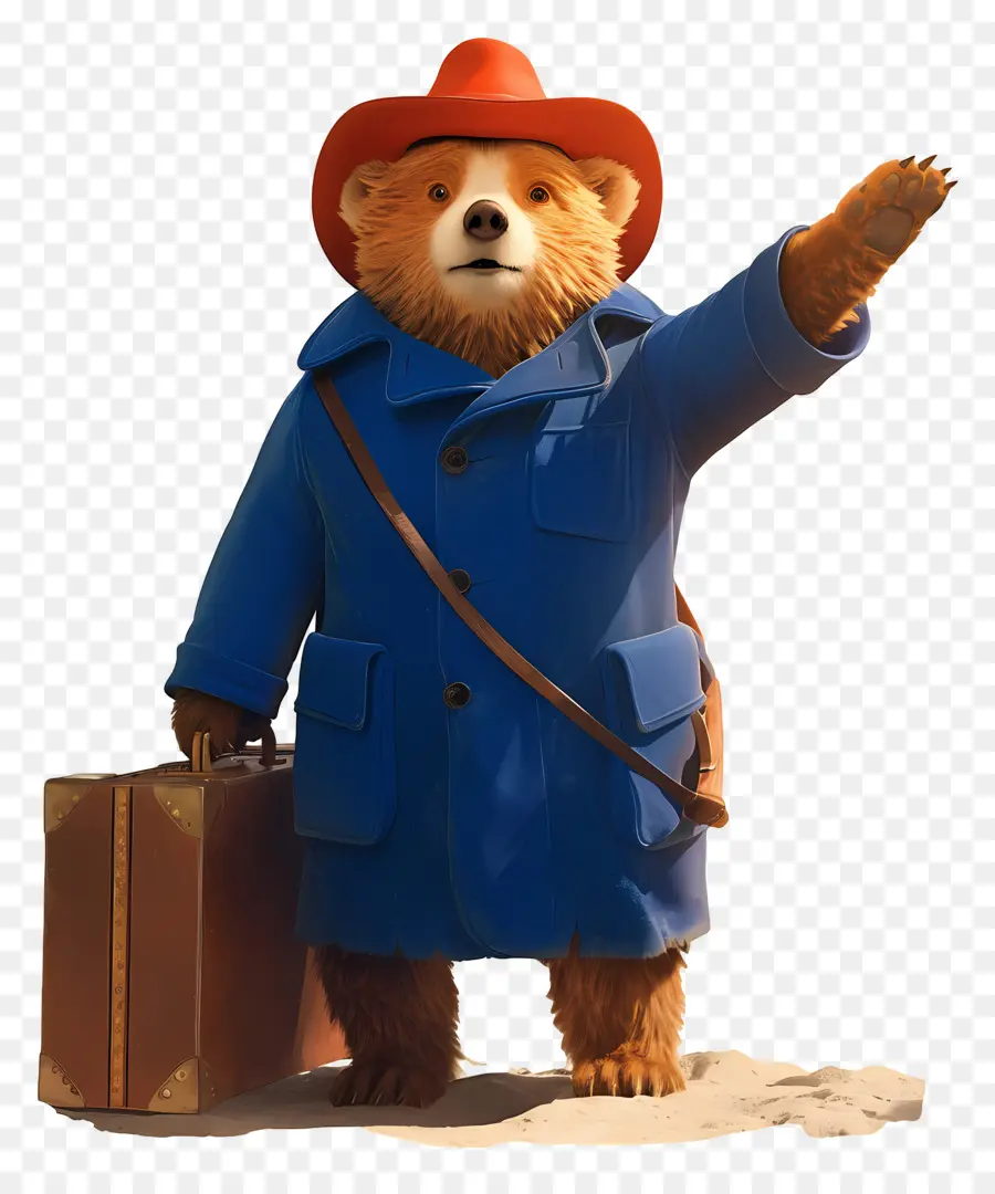 Paddington，Urso De Desenho Animado PNG