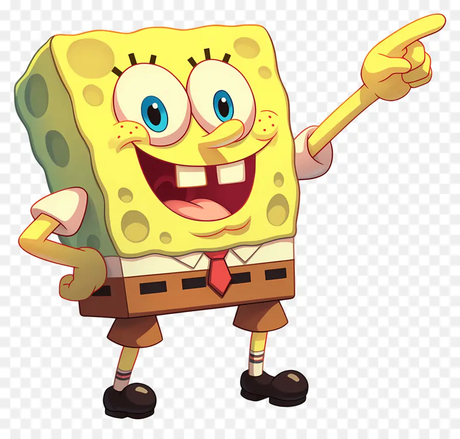 Bob Esponja Calça Quadrada，Esponja Amarela PNG