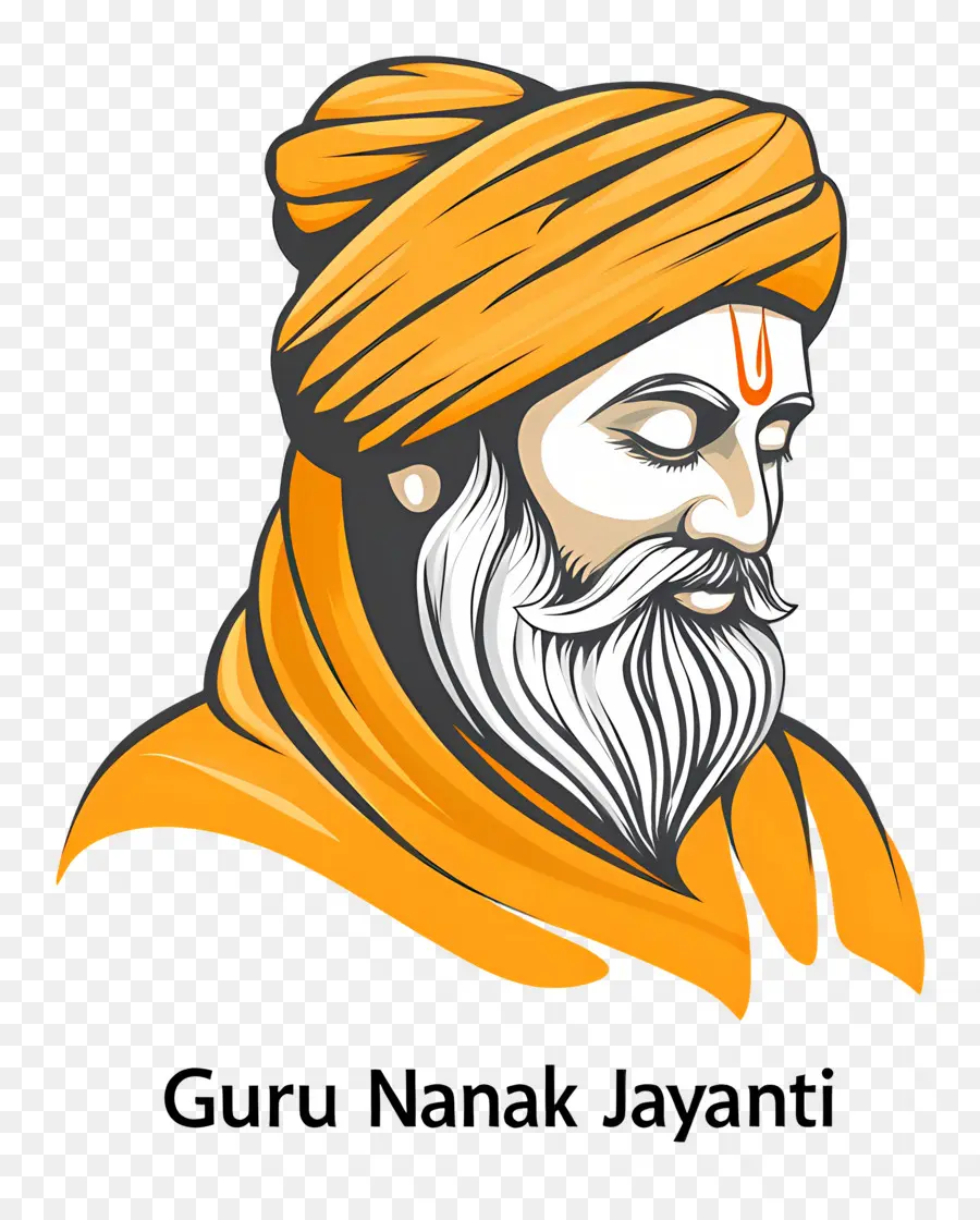 Guru Nanak Jayanti，Ilustra O Do Guru Nanak PNG