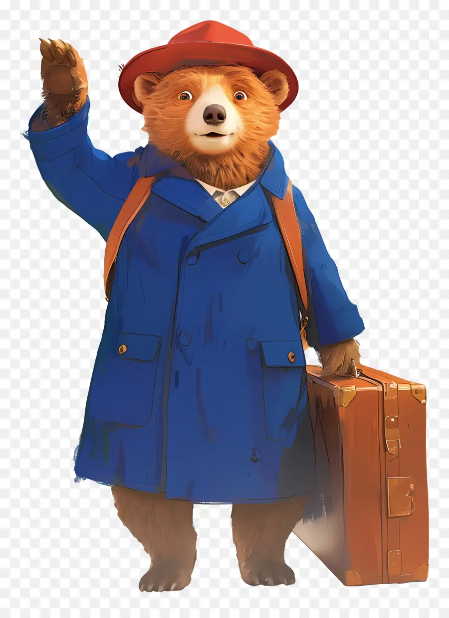 Paddington，Urso De Desenho Animado PNG