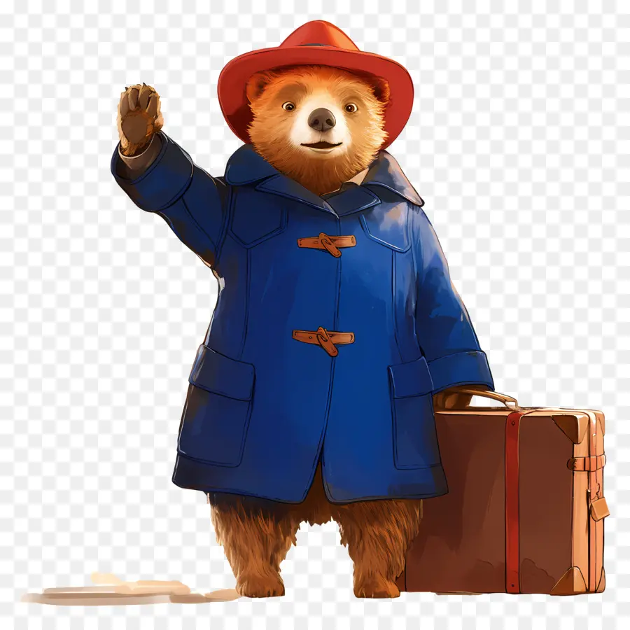 Paddington，Urso De Desenho Animado PNG