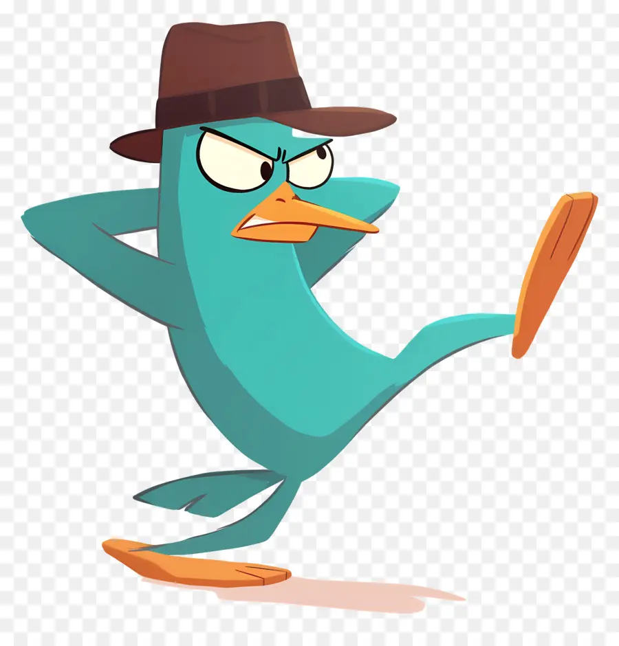 Perry O Ornitorrinco，Agente Platypus Em Ação PNG