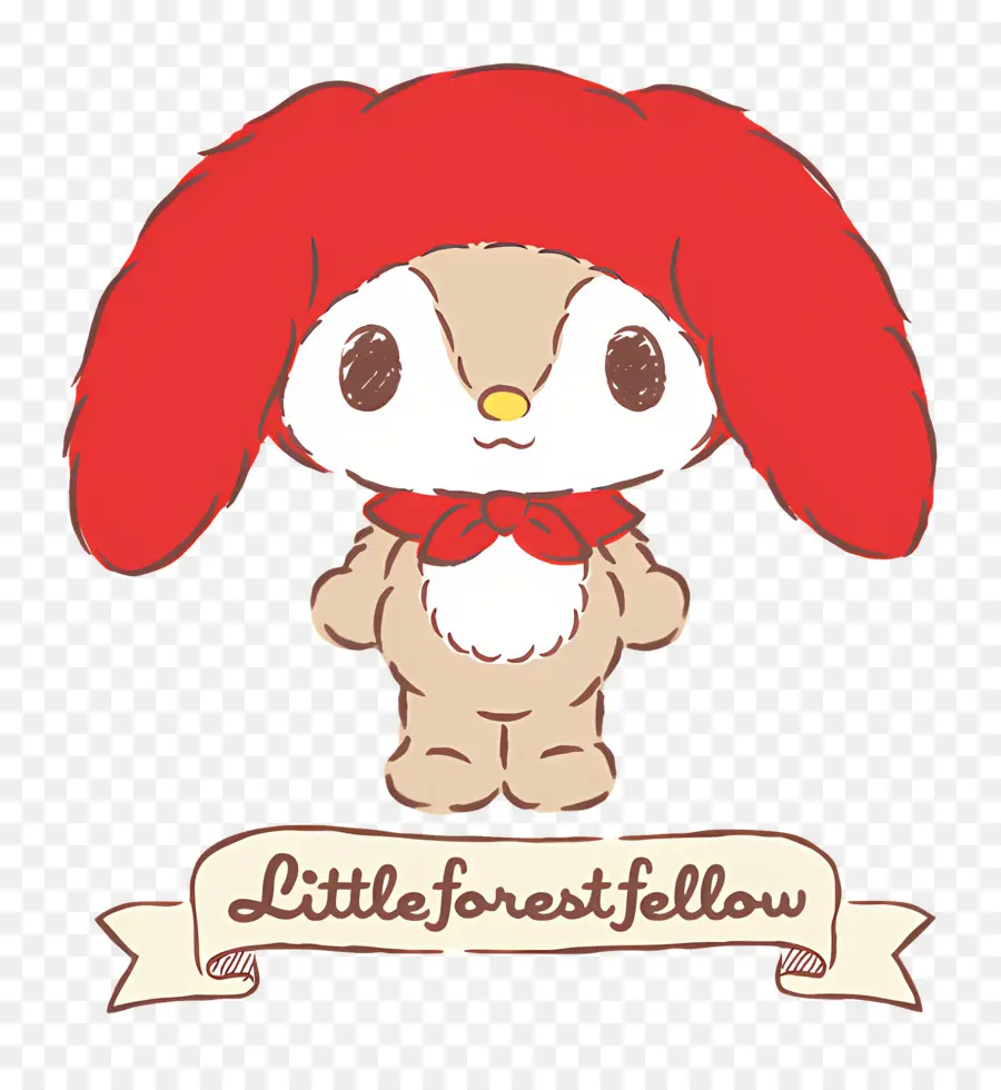 Littleforestfellow，Coelhinho Fofo PNG