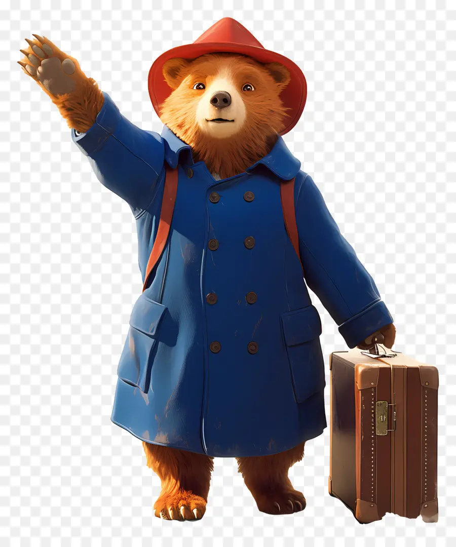 Paddington，Urso De Desenho Animado PNG