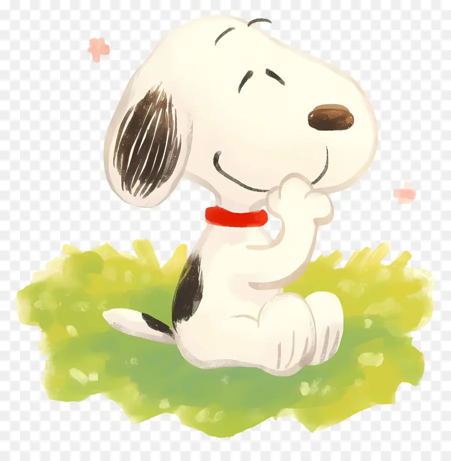 Primavera Snoopy，Cachorro De Desenho Animado PNG