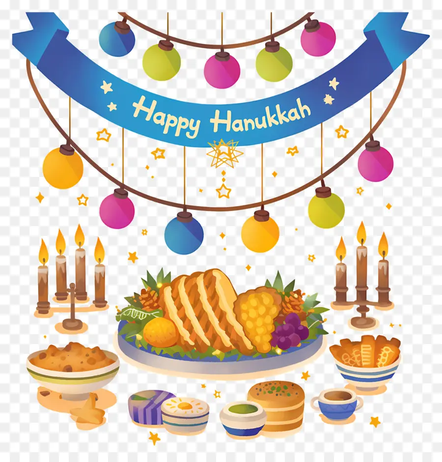 Menorá De Hanukkah，Festa De Hanucá PNG