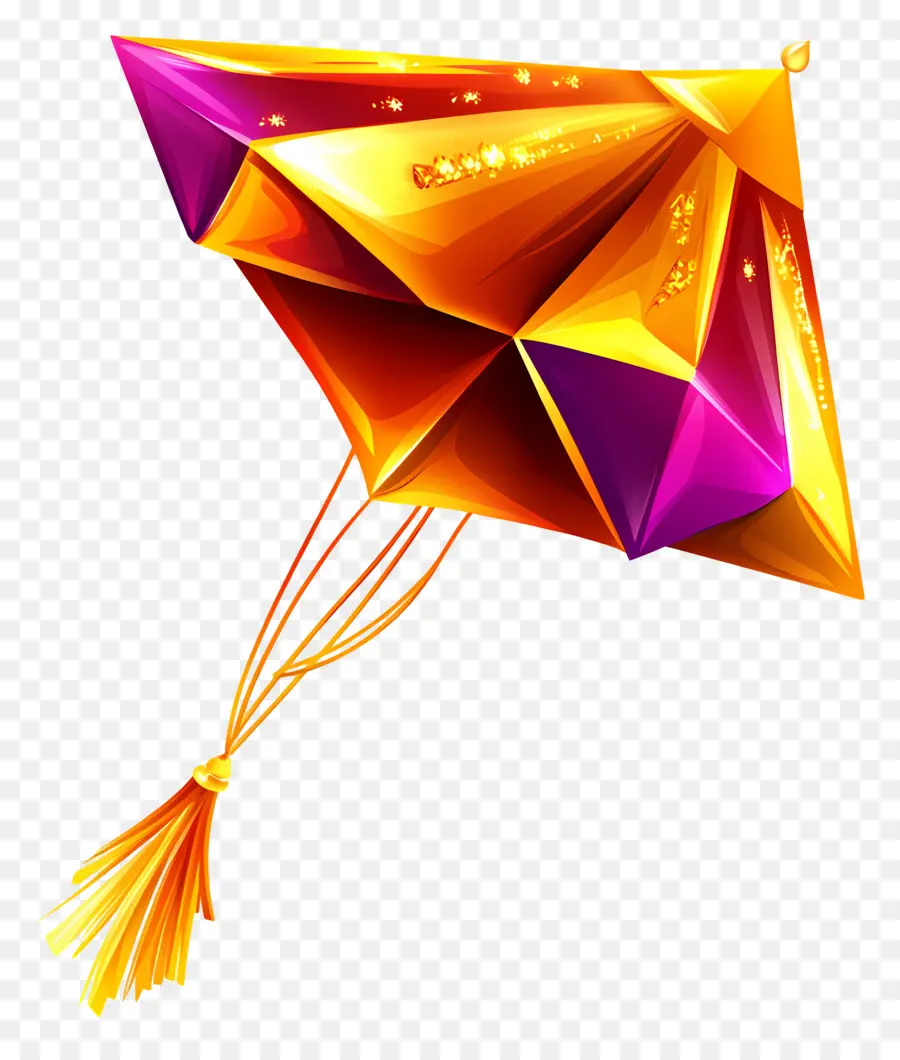 Feliz Makar Sankranti，Pipa Colorida PNG