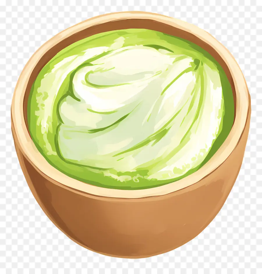 Chá Com Leite Matcha，Matchá Verde PNG