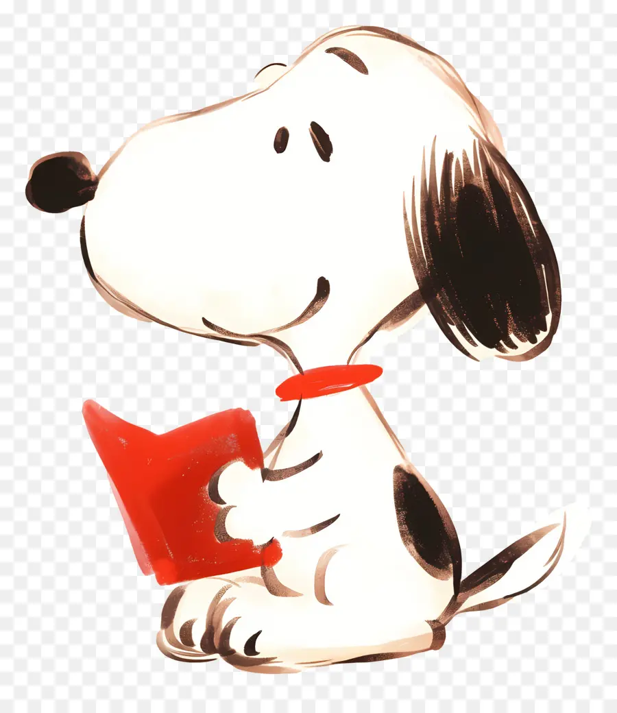 Livro De Leitura Do Snoopy，Cachorro Com Livro PNG