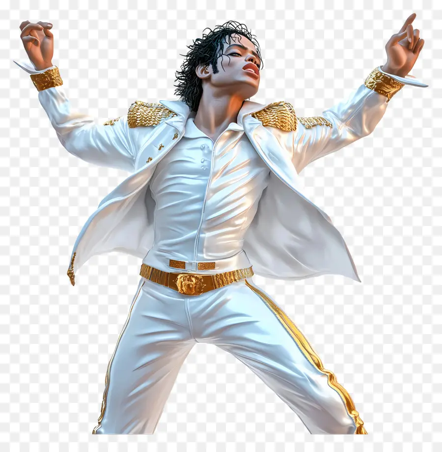 Michael Jackson，Dançarino PNG