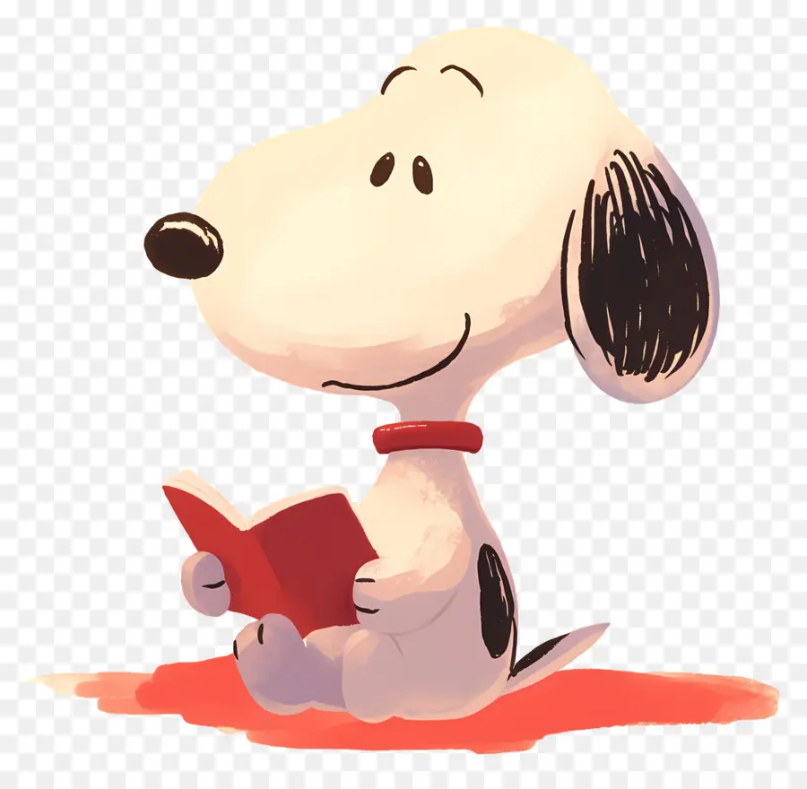 Livro De Leitura Do Snoopy，Cachorro Com Livro PNG