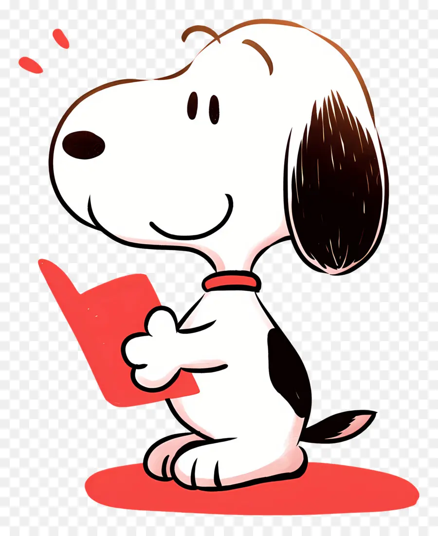 Livro De Leitura Do Snoopy，Cachorro Com Livro PNG