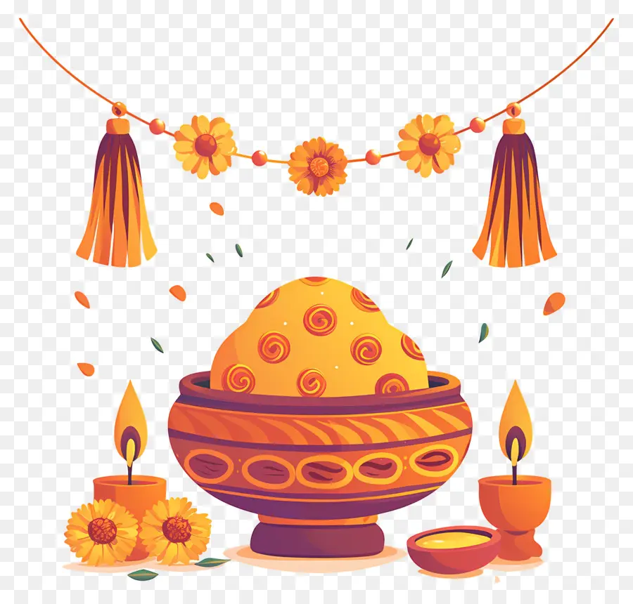 Rakshabandhan，Tigela Decorativa PNG