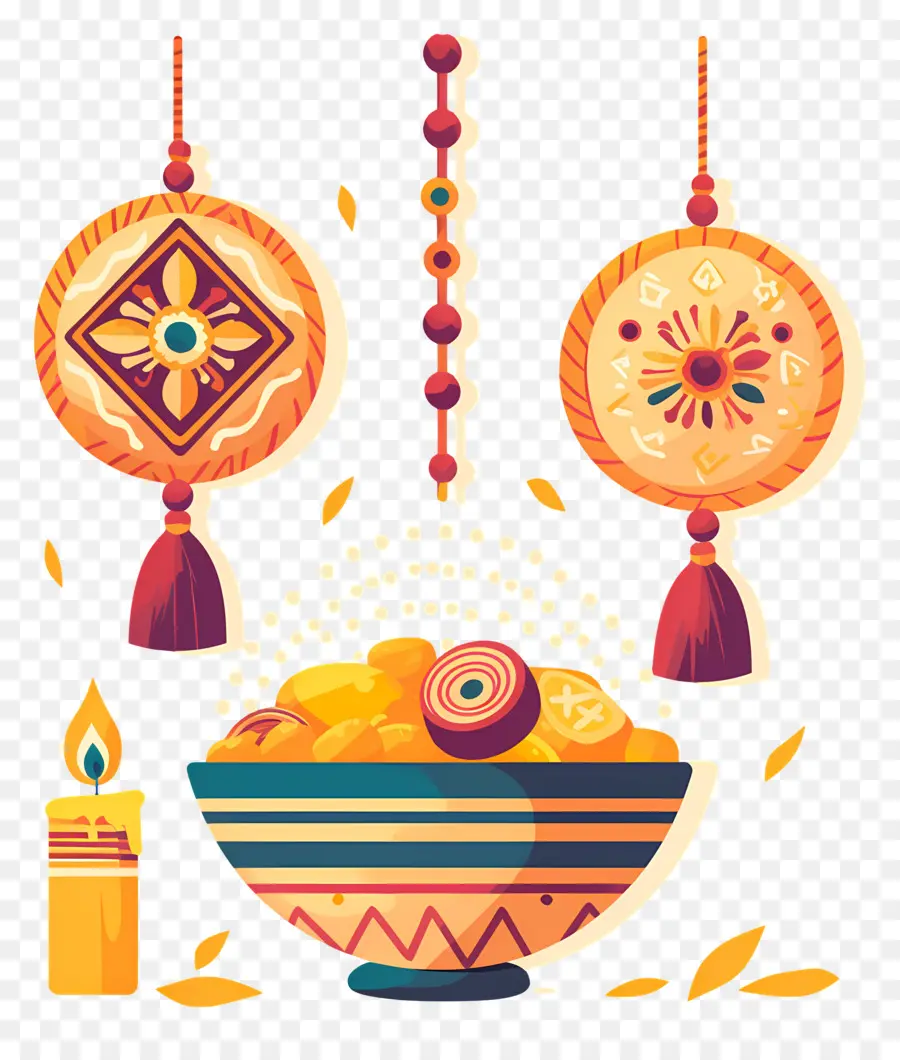 Rakshabandhan，Tigela De Doces PNG