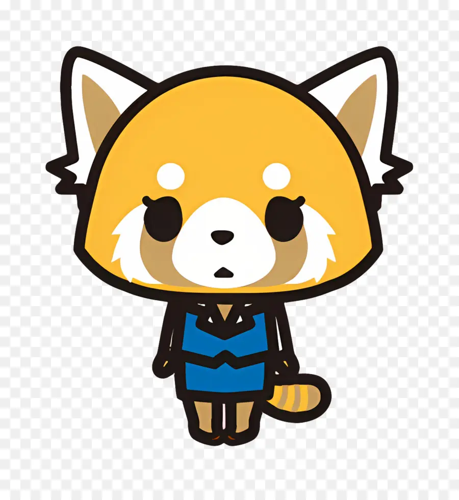 Retsuko，Personagem Animal De Desenho Animado PNG