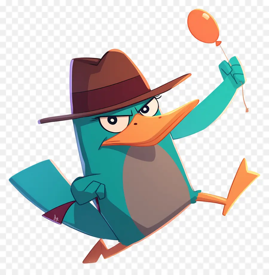 Perry O Ornitorrinco，Ornitorrinco De Desenho Animado PNG