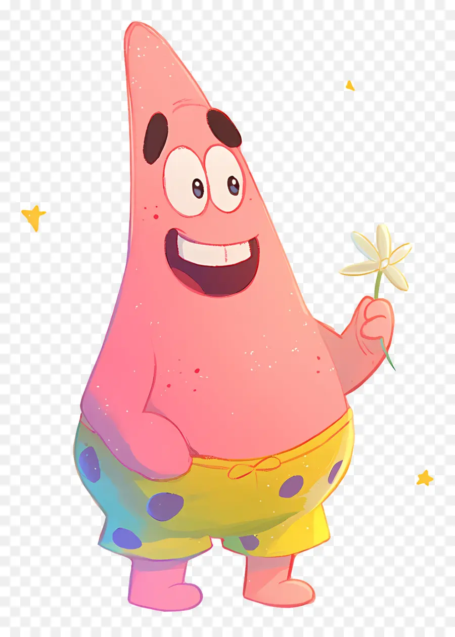 Patrick Estrela，Estrela Do Mar Dos Desenhos Animados PNG