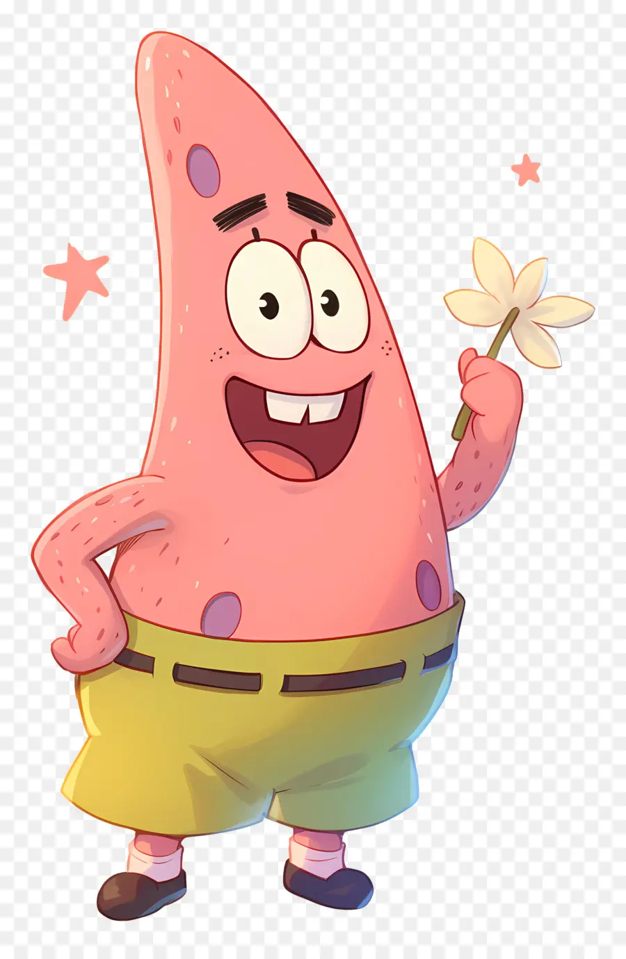 Patrick Estrela，Estrela Do Mar Dos Desenhos Animados PNG