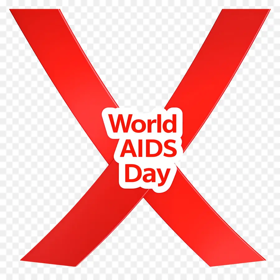 Dia Mundial Da Aids，Fita Vermelha PNG