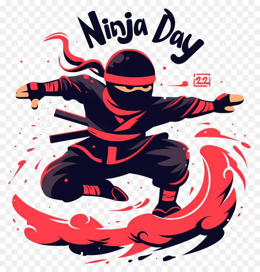 Dia Ninja，Ação Ninja Dinâmica PNG