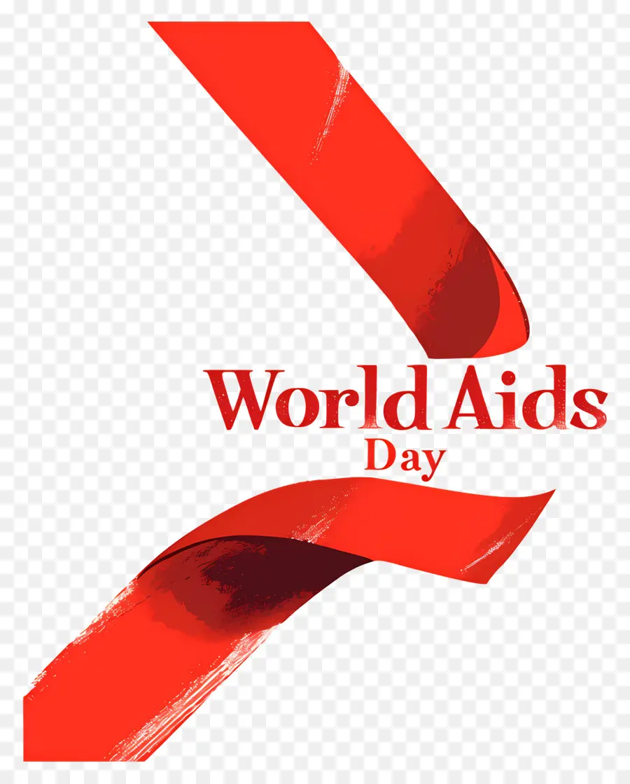 Dia Mundial Da Aids，Fita Vermelha PNG