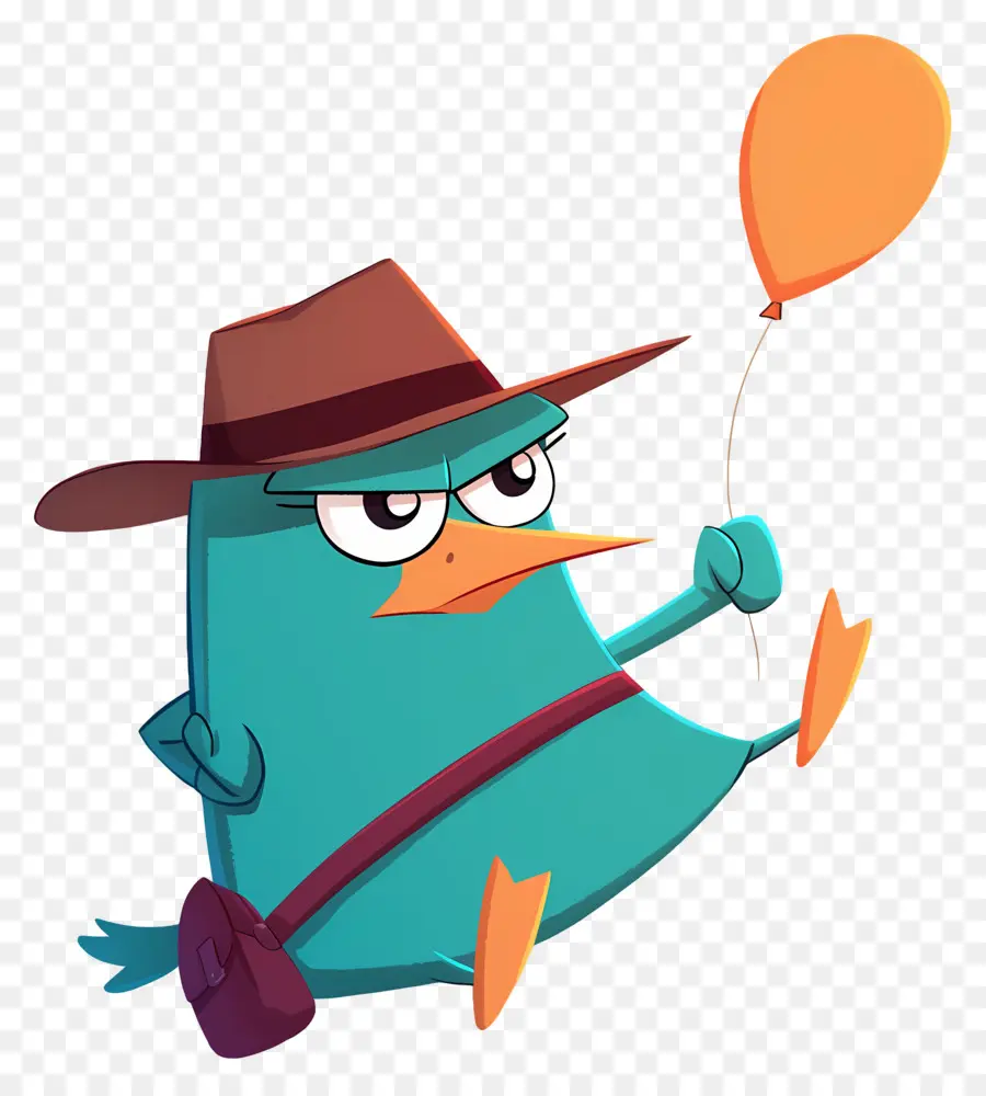 Perry O Ornitorrinco，Pato De Desenho Animado PNG