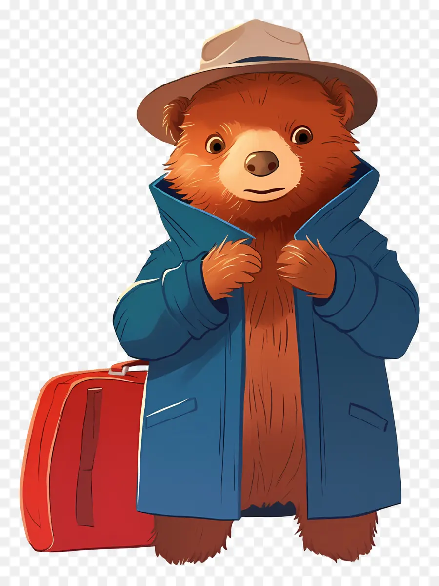 Paddington，Urso Com Caneca PNG