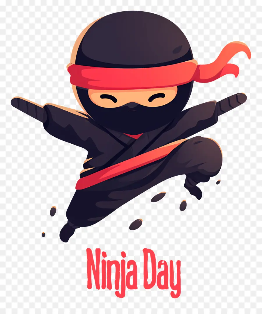 Dia Ninja，Saltando Ninja PNG