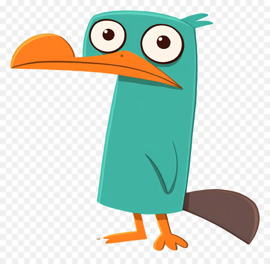 Perry O Ornitorrinco，Pássaro De Desenho Animado PNG