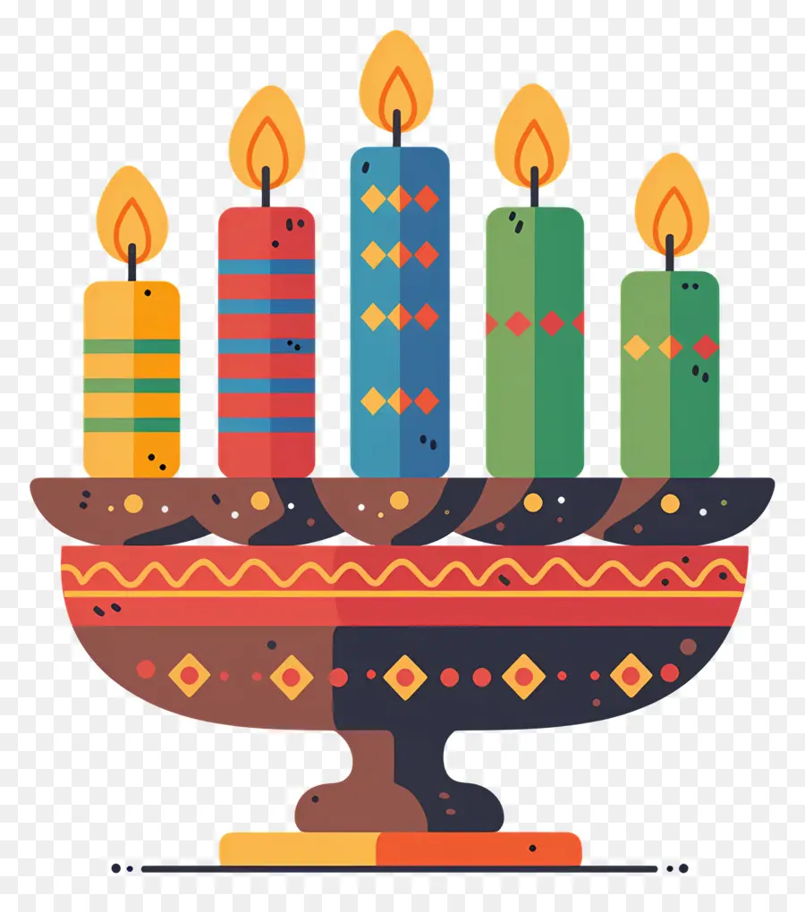 Velas Kwanzaa，Velas PNG