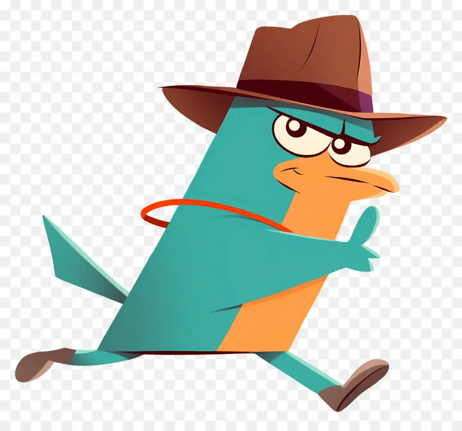 Perry O Ornitorrinco，Ornitorrinco De Desenho Animado PNG