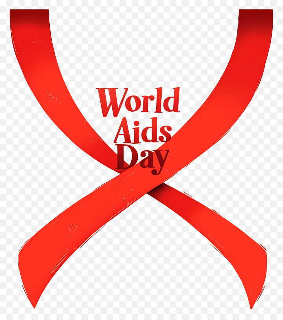 Dia Mundial Da Aids，Fita Vermelha PNG